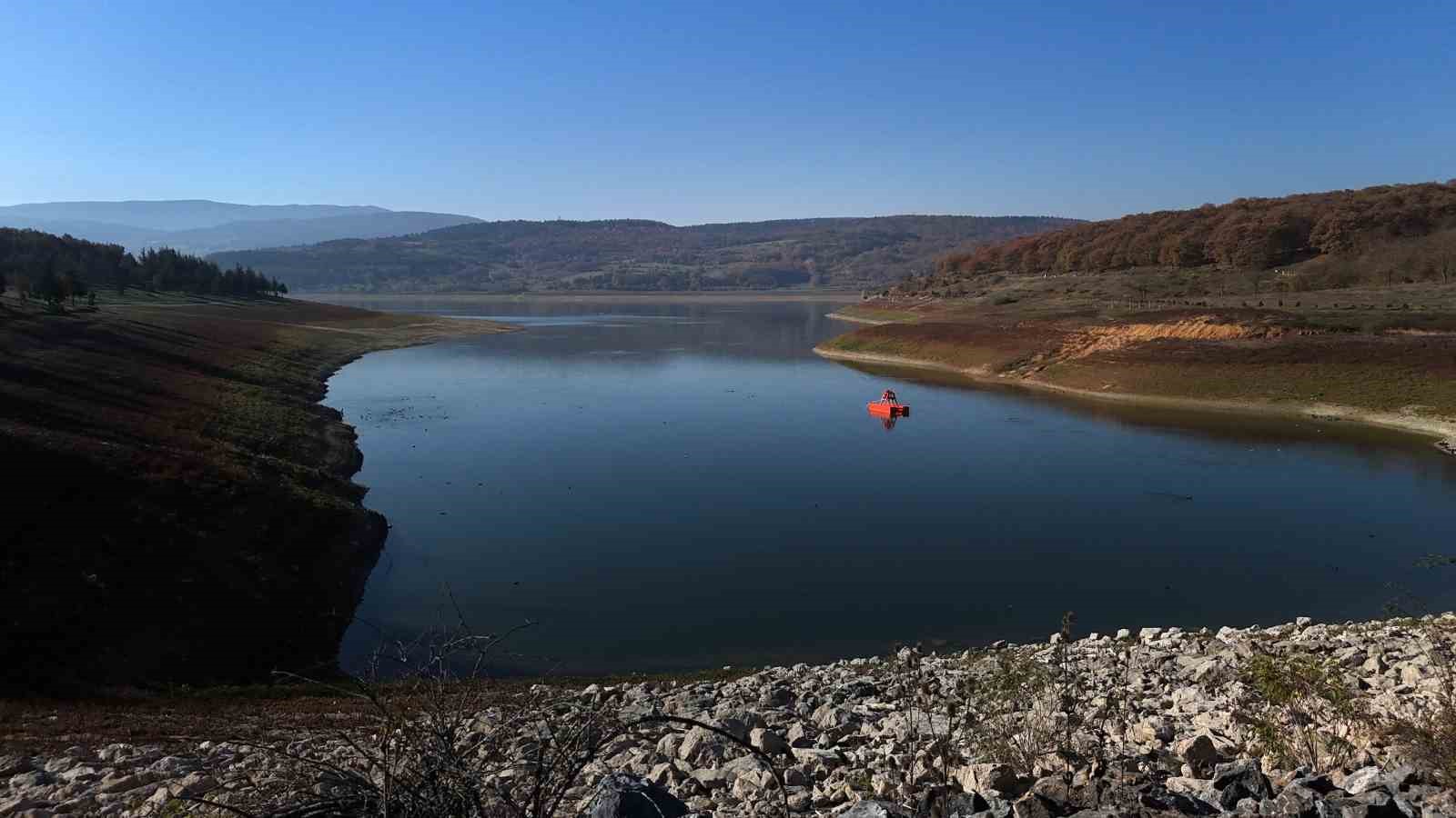 Bolu’nun içme ve kullanma suyunu karşılayan göle son yağışlar etki etti
