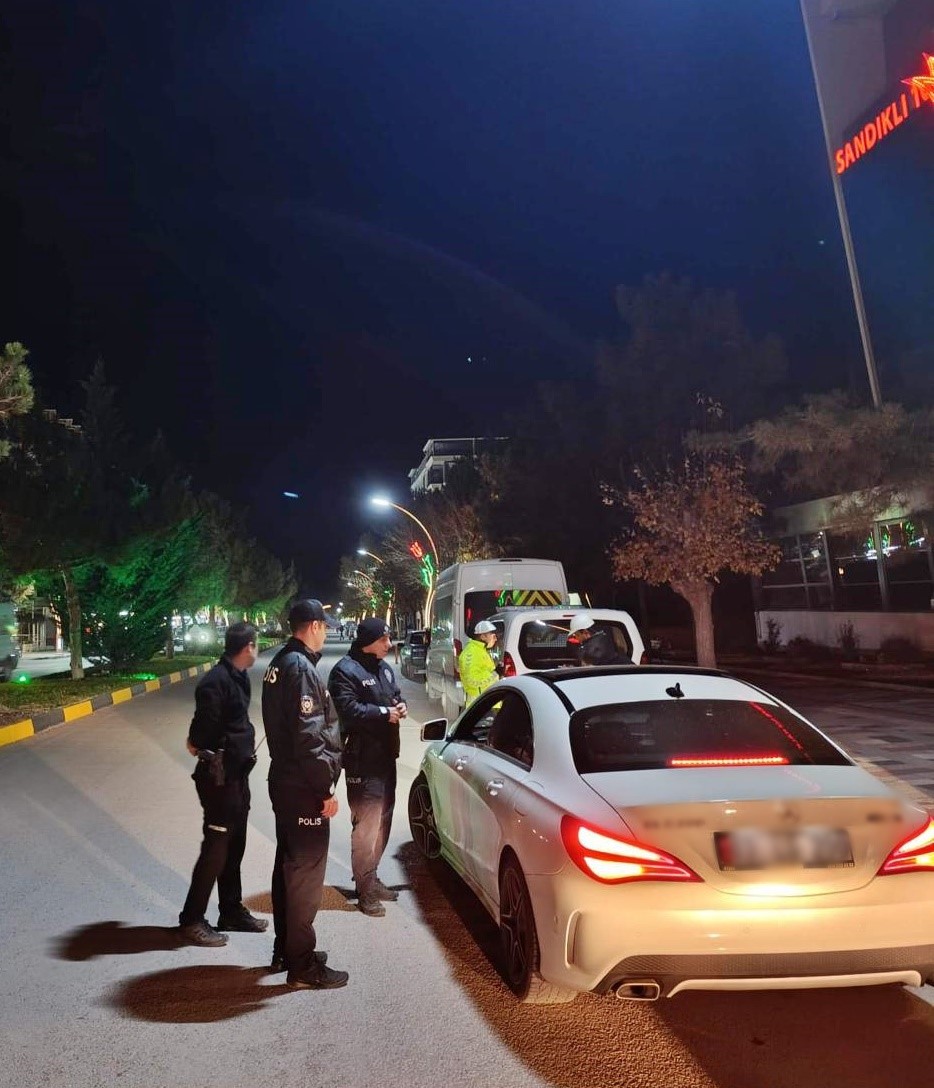 Sandıklı&rsquo;da huzur ve asayiş&rsquo; denetimi
