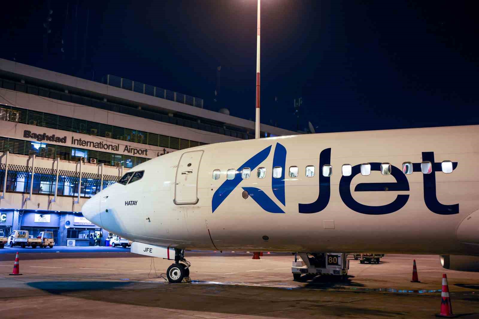 AJet’in Ankara-Bağdat Hattı açıldı
