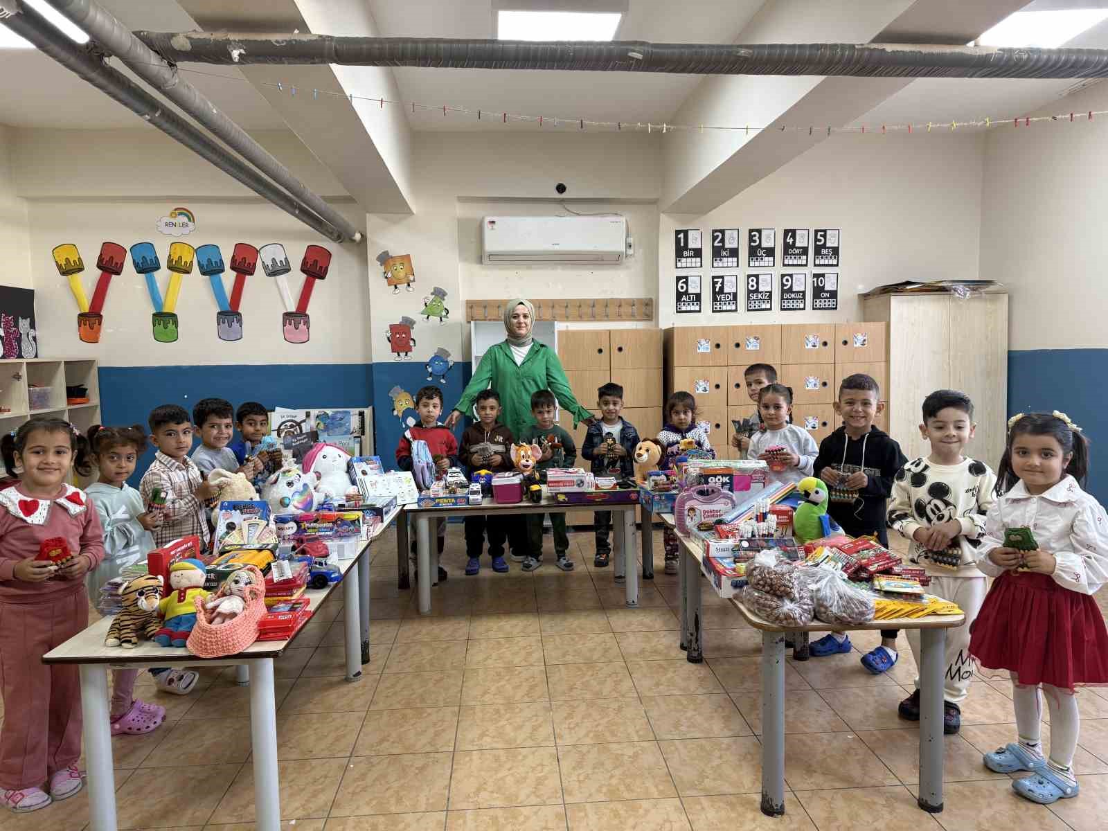 Ordu’da minik kalpler arasında sevgi köprüsü kuruldu
