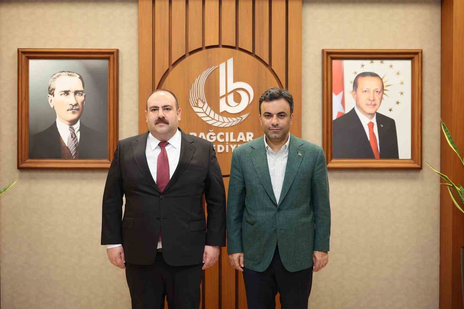 Başkan Hamamcı’dan Bağcılar Belediye Başkanı Yasin Yıldız’a nezaket ziyareti
