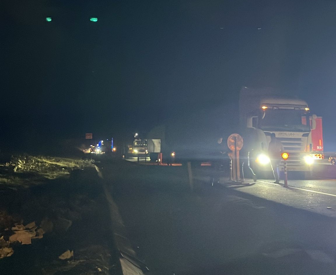 Malatya’da tır otomobille çarpıştı: 2 yaralı