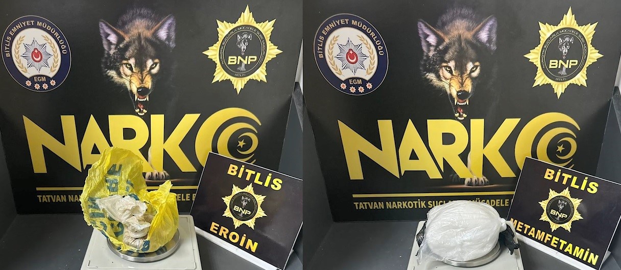 Bitlis’teki uyuşturucu operasyonunda 1 kişi tutuklandı