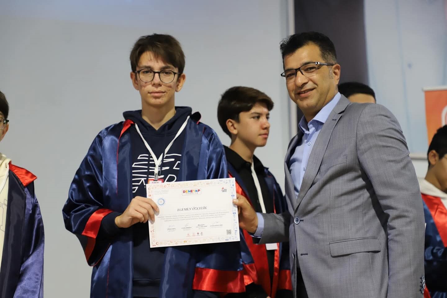 Deneyap Teknoloji Atölyesi’nde mezuniyet coşkusu