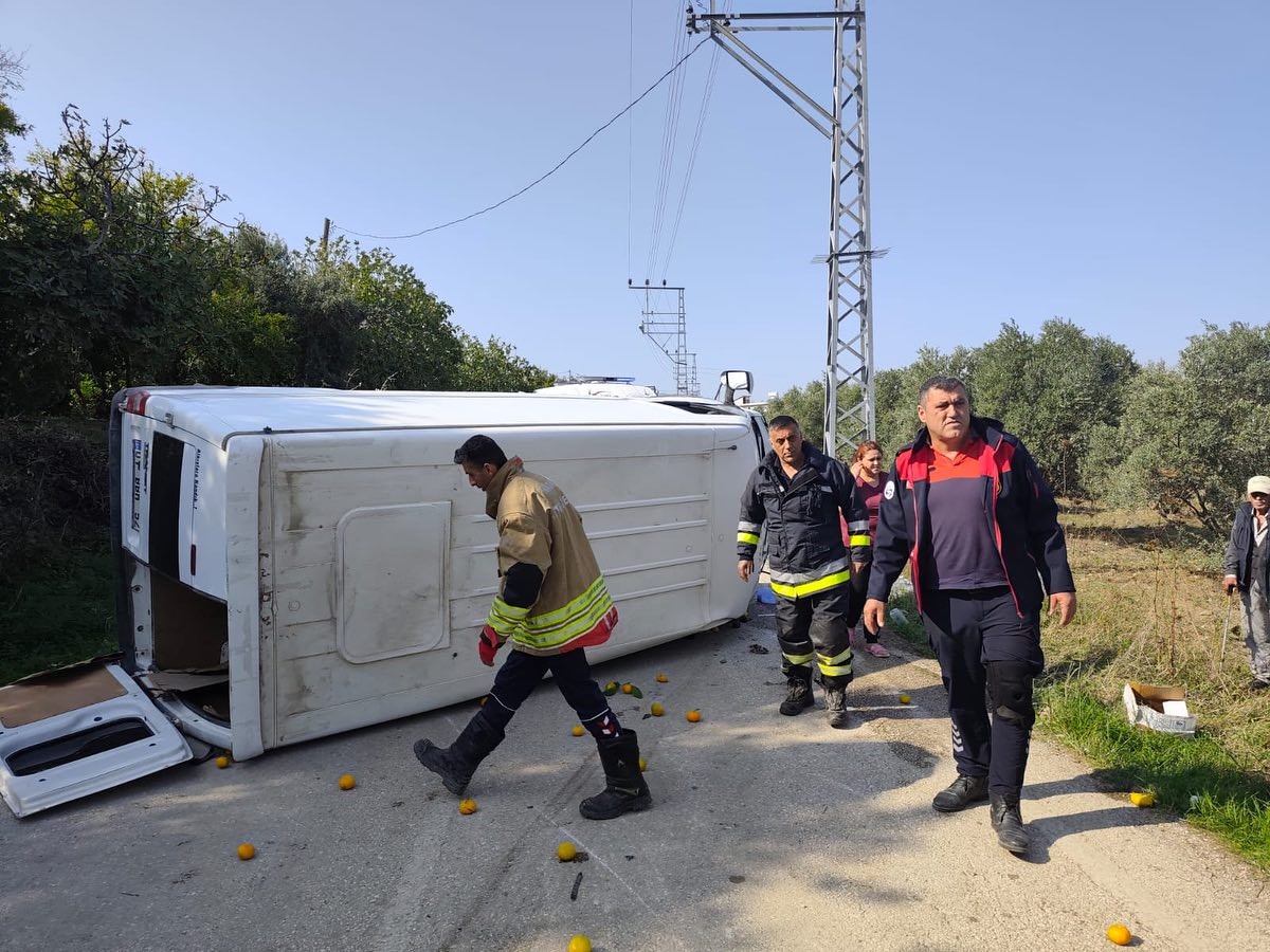 Defne&rsquo;de trafik kazası: 2 yaralı
