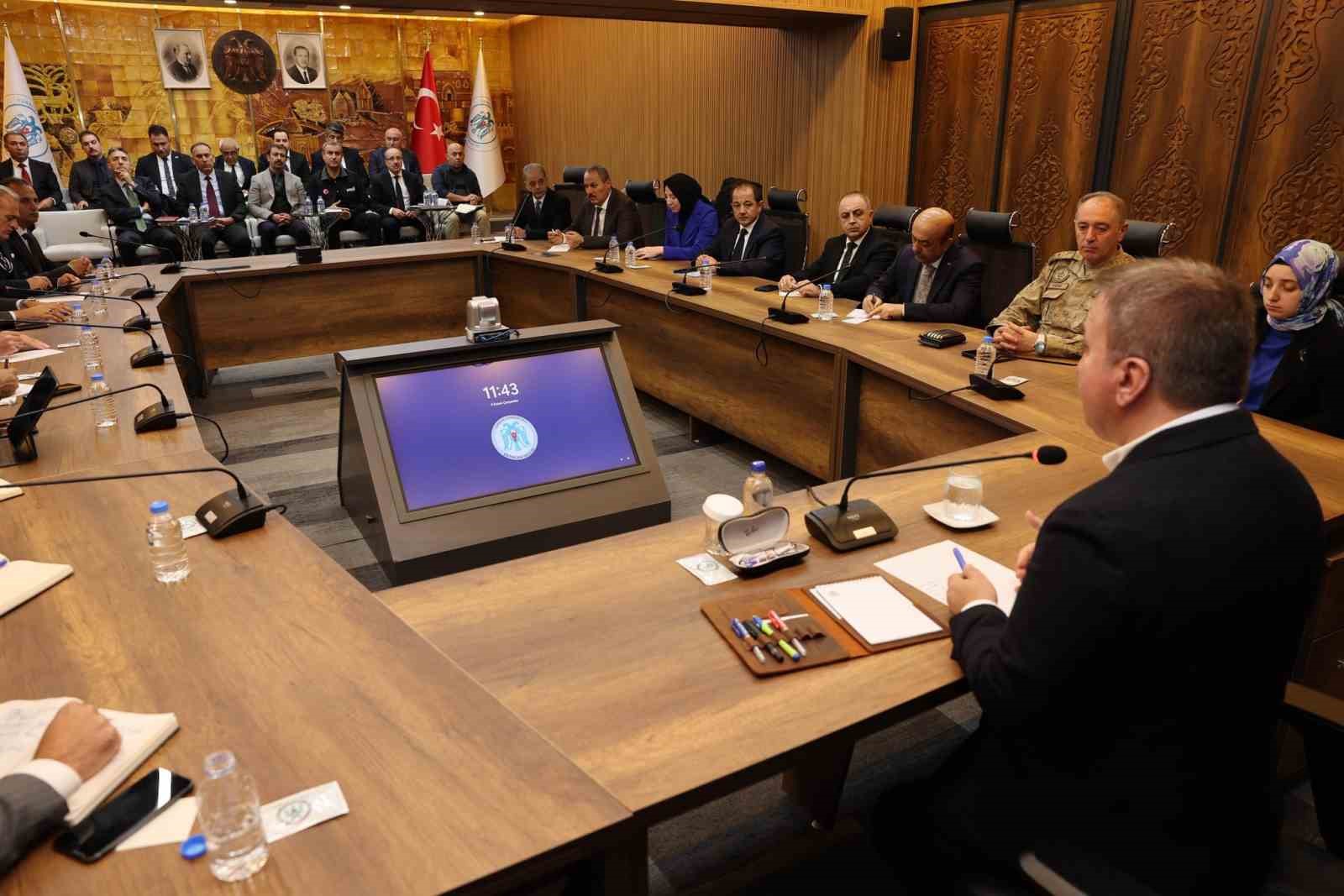 Erzincan’da 28. Birim Amirleri Toplantısı yapıldı
