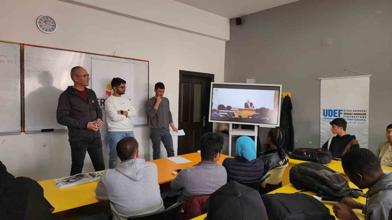 Bidünya öğrenci Erzurum’da
