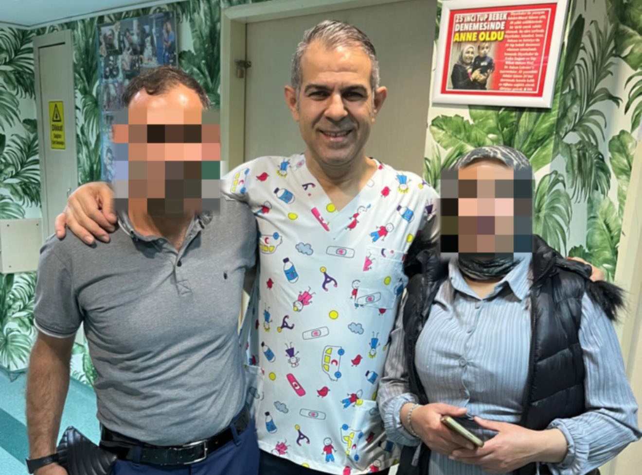 Diyarbakır’da evli çift, 14 yıl sonra evlat sevinci yaşadı