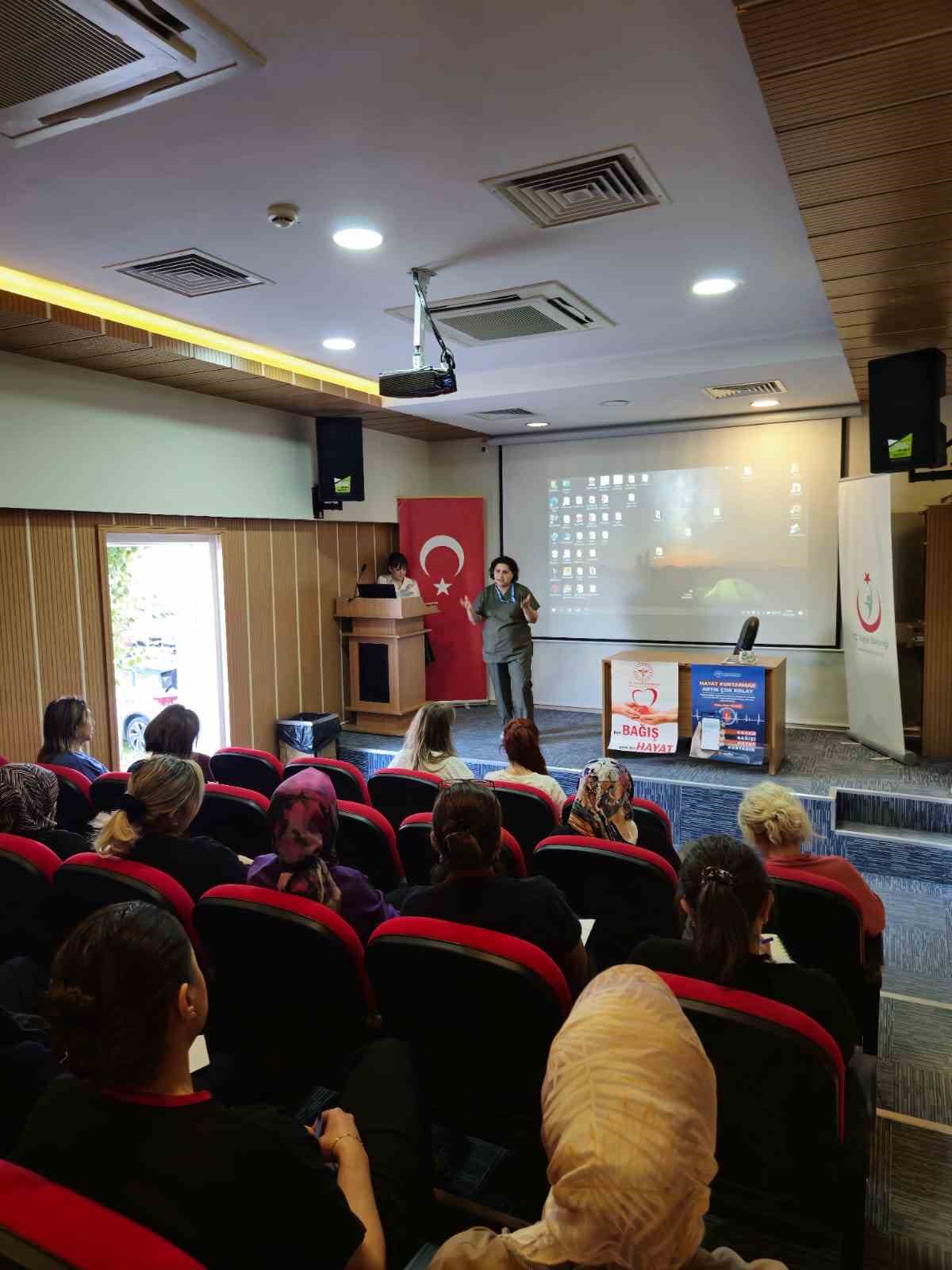 Denizli Sağlık M&uuml;d&uuml;rl&uuml;ğ&uuml; organ bağışında farkındalık oluşturdu
