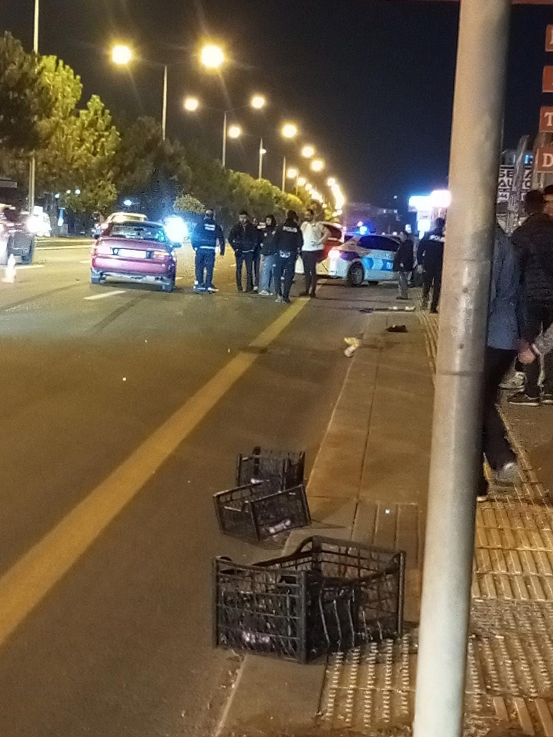 Ankara’da karşıdan karşıya geçerken aracın çarptığı yaya yaralandı