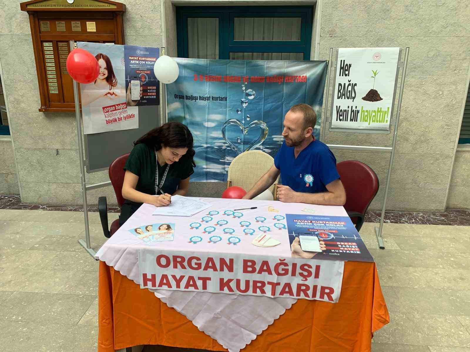 Organ bağışının önemine dikkat çekildi
