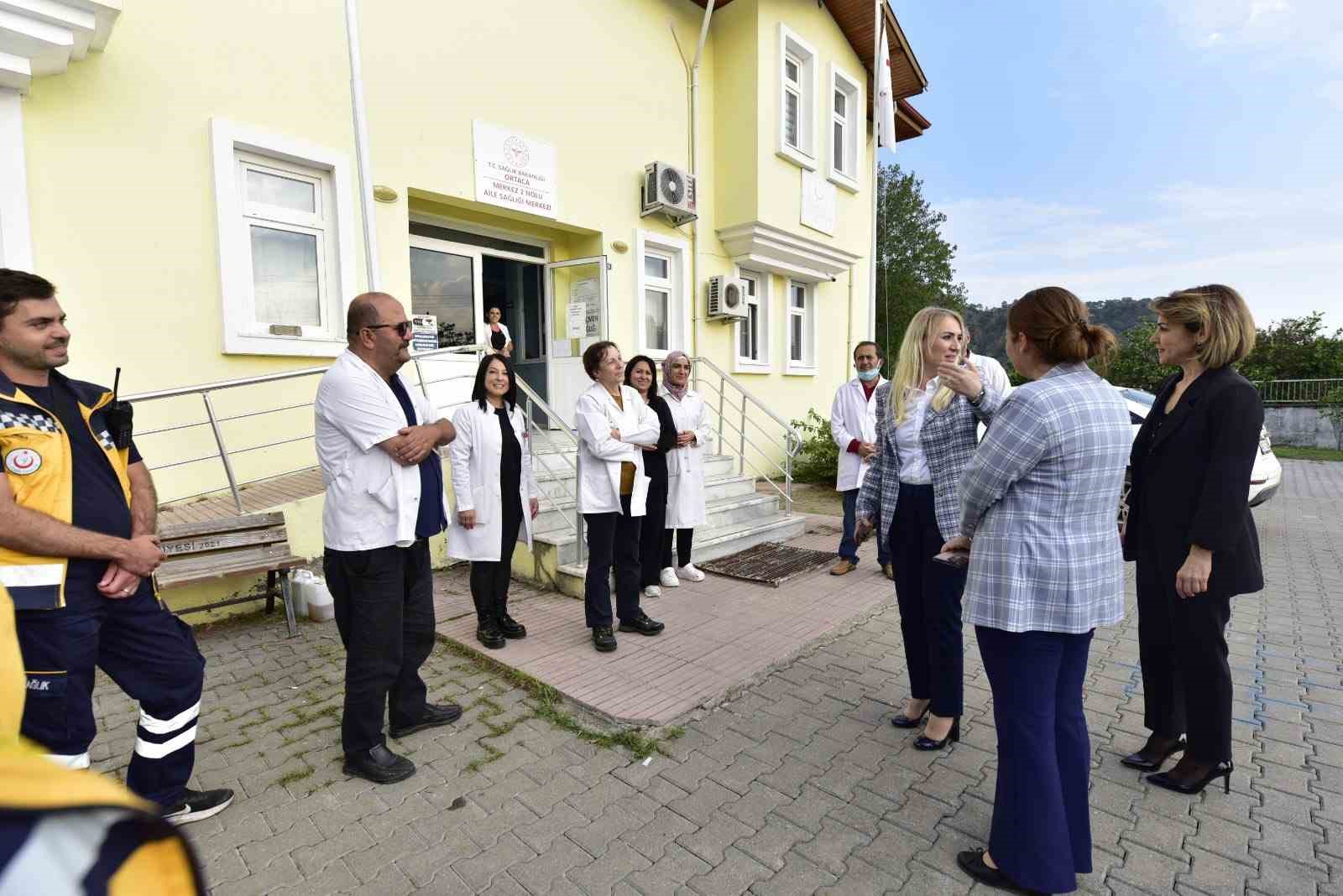 Ortaca’daki sağlık tesisleri yerinde incelendi