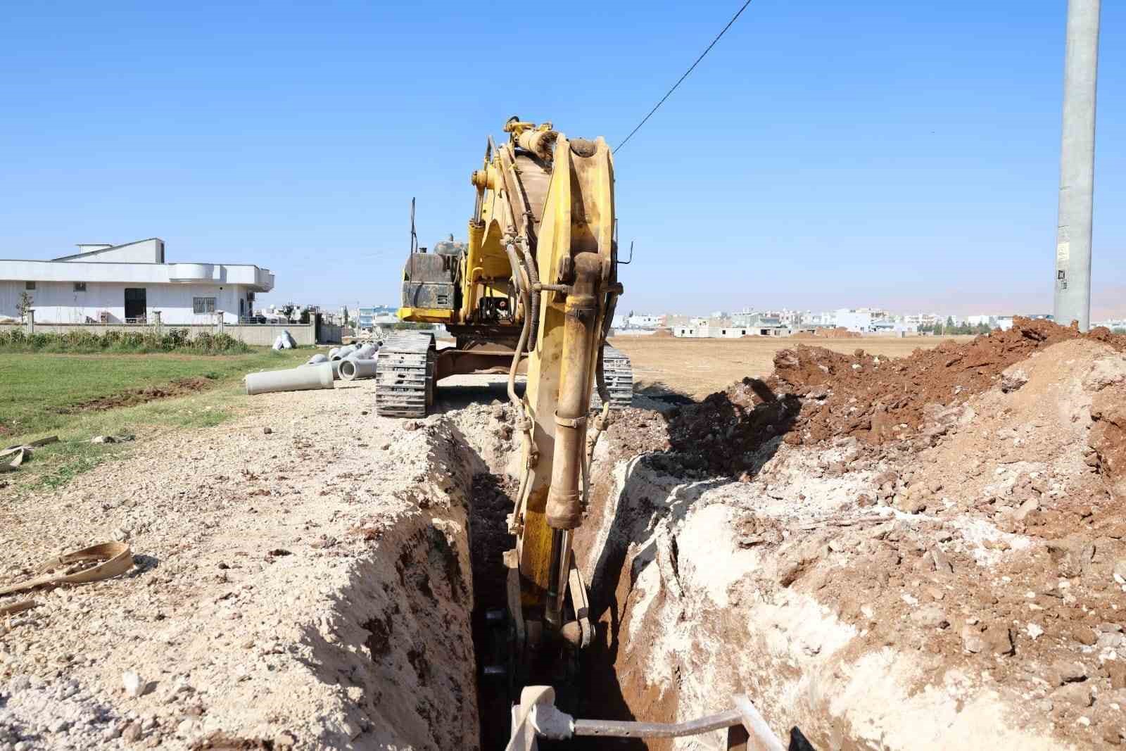 MARSU, yeni imar alanları için atıksu hattı döşeme çalışması başlattı