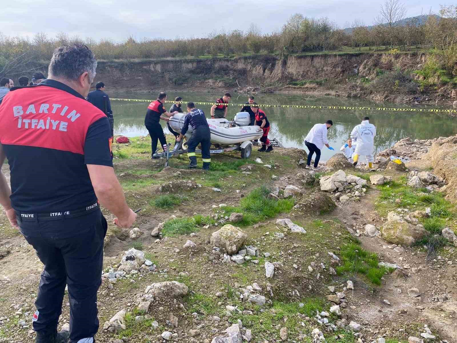 Bartın ırmağında ceset bulundu