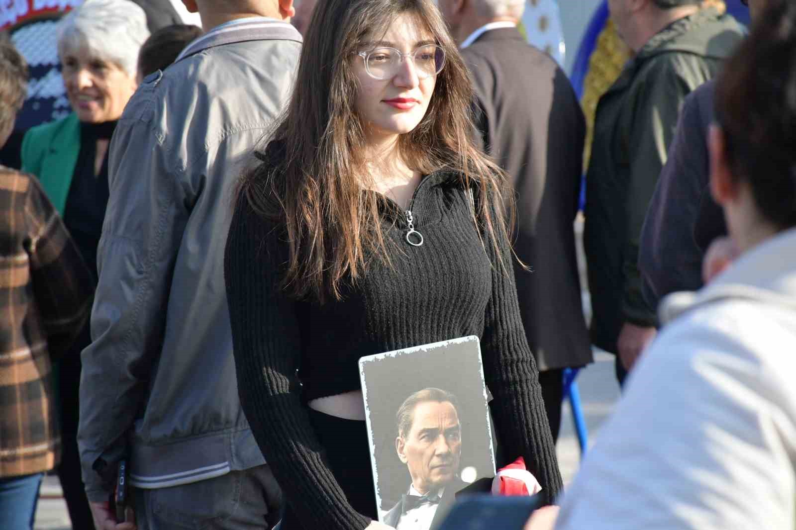 Atatürk, ebediyete irtihal edişinin 87. yılında Kayseri’de saygıyla anıldı
