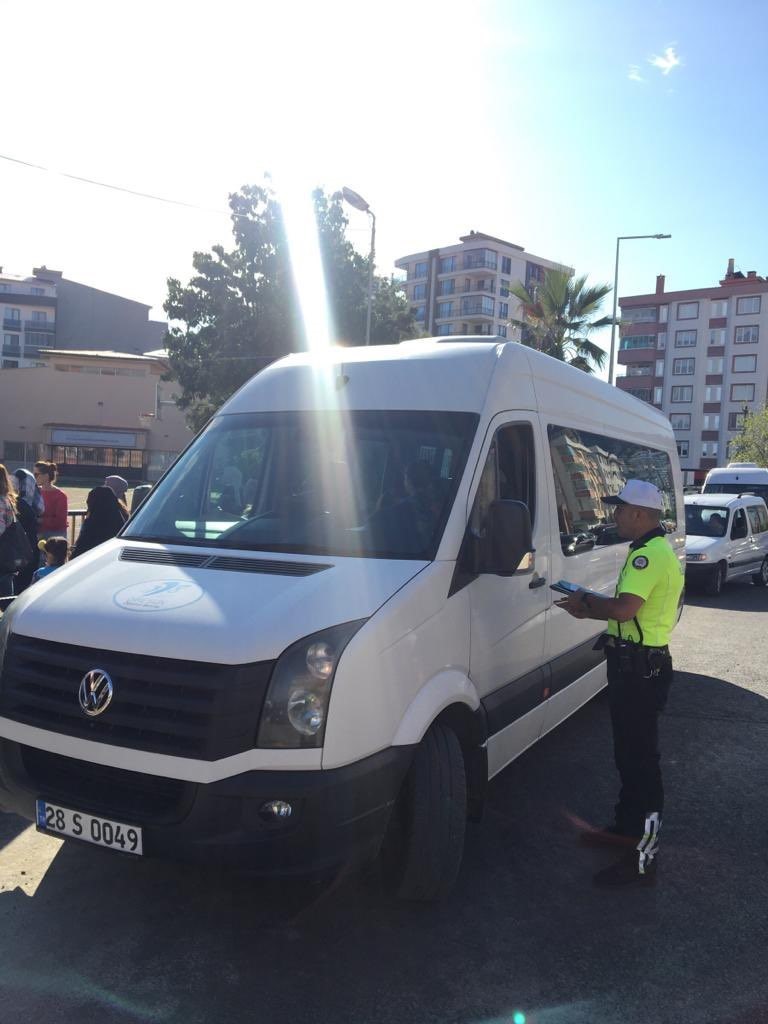 Giresun trafiğinde "Durak disiplini" başlıyor
