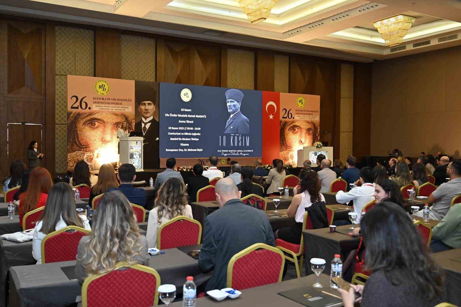 Restoratif Diş Hekimliği Derneği&rsquo;nin 26. Uluslararası Kongresi Gaziantep&rsquo;te ger&ccedil;ekleşti
