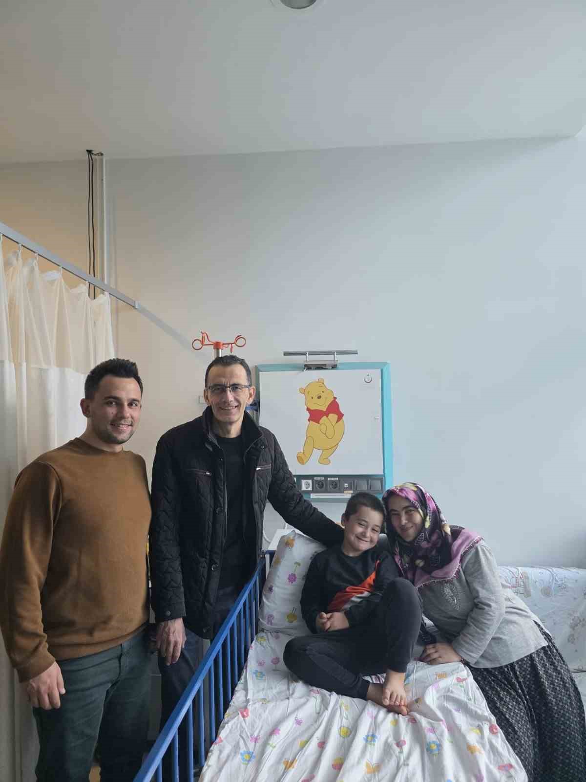 MSKÜ’nün sağlık taraması hayat kurtardı, küçük öğrenci şifa buldu
