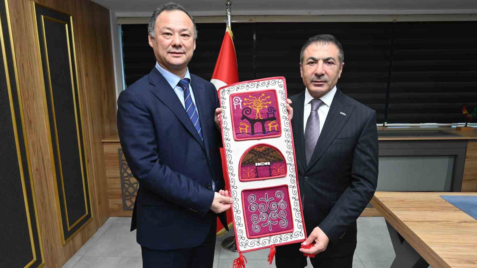 DTO, Kırgız Cumhuriyeti temsilcileriyle ticari köprünün temellerini attı