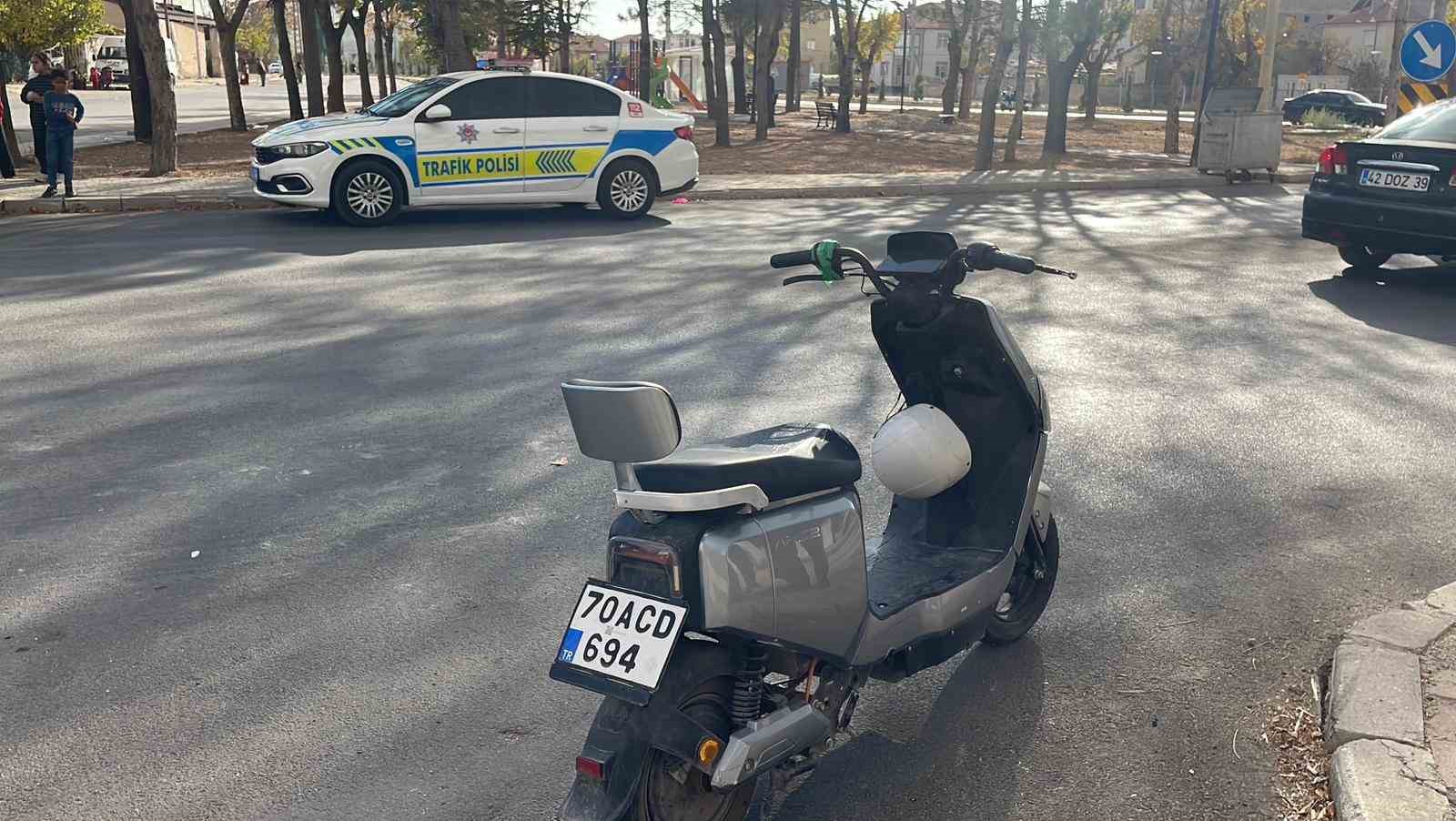 Bisikletiyle seyir halindeyken epilepsi nöbeti geçirdi
