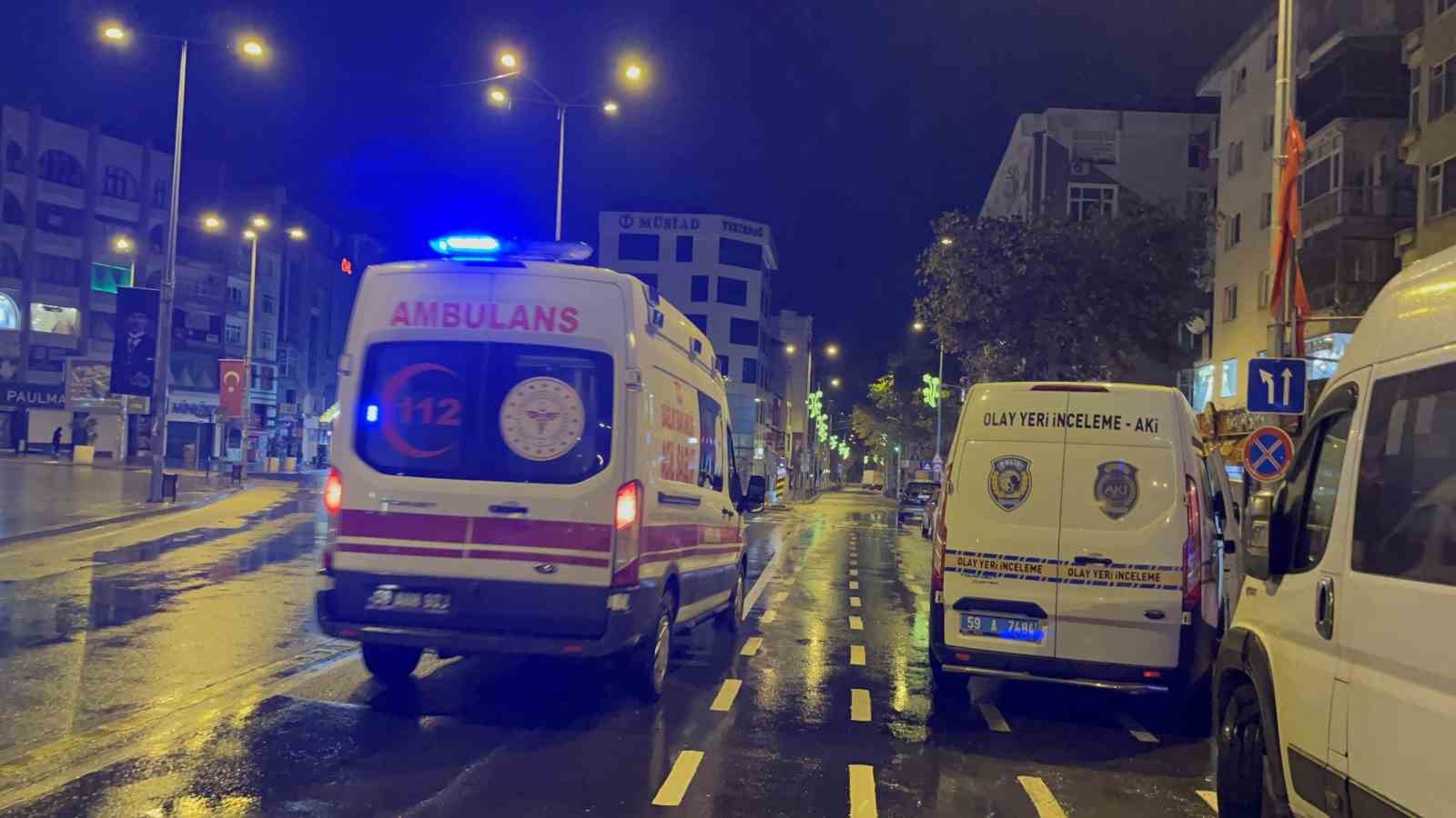 Çorlu’da silahlı saldırı: 1 yaralı
