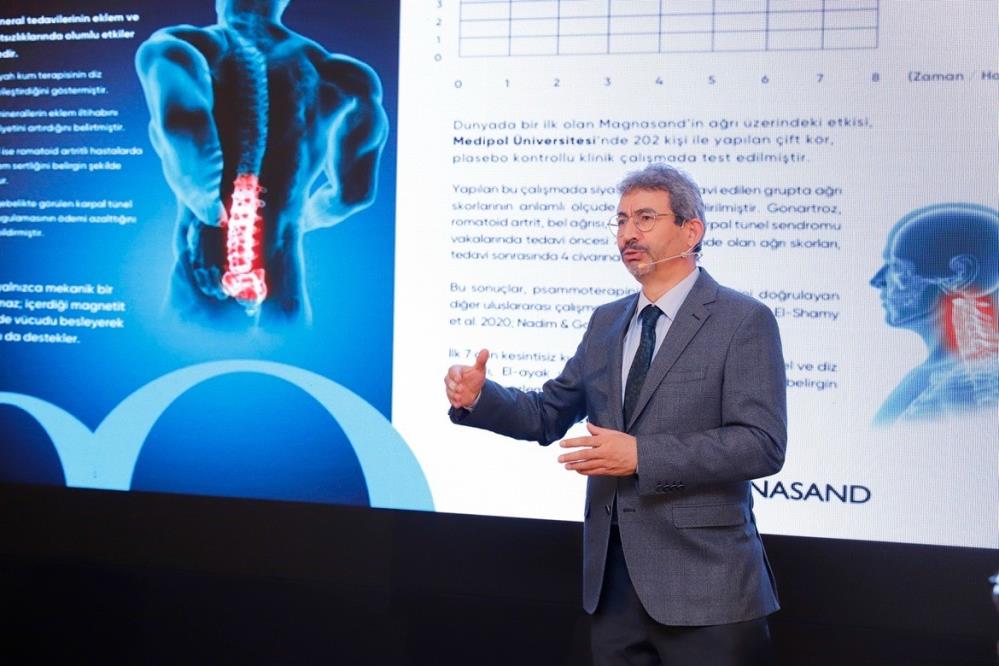 Kas ve eklem ağrılarına yönelik geliştirilen medikal ürün tanıtıldı