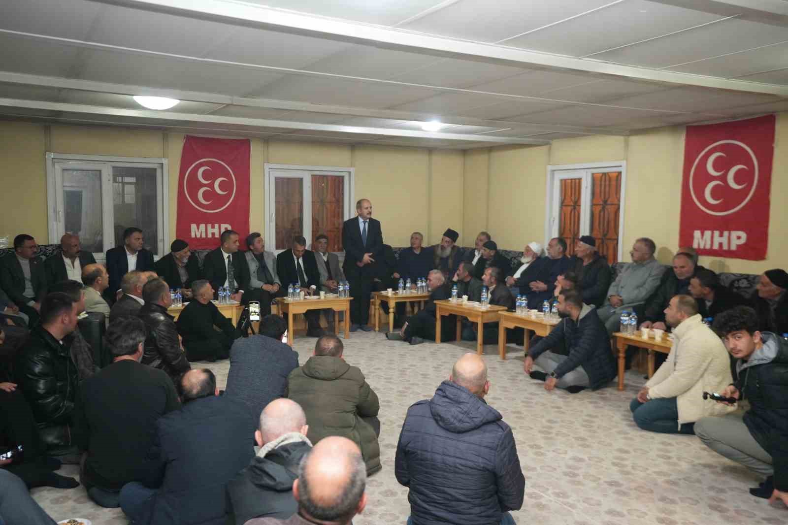 MHP&rsquo;den "Hayırlı g&uuml;nler komşum" ziyaretleri
