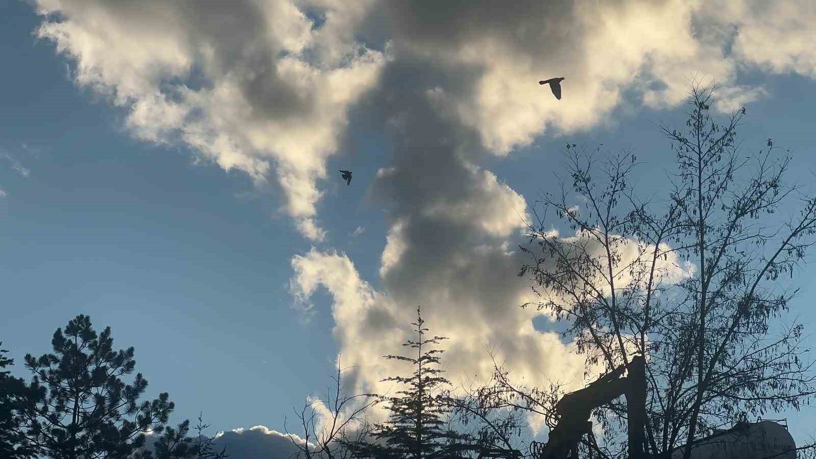 &Ccedil;ankırı&rsquo;da kartpostallık g&uuml;n batımı manzarası
