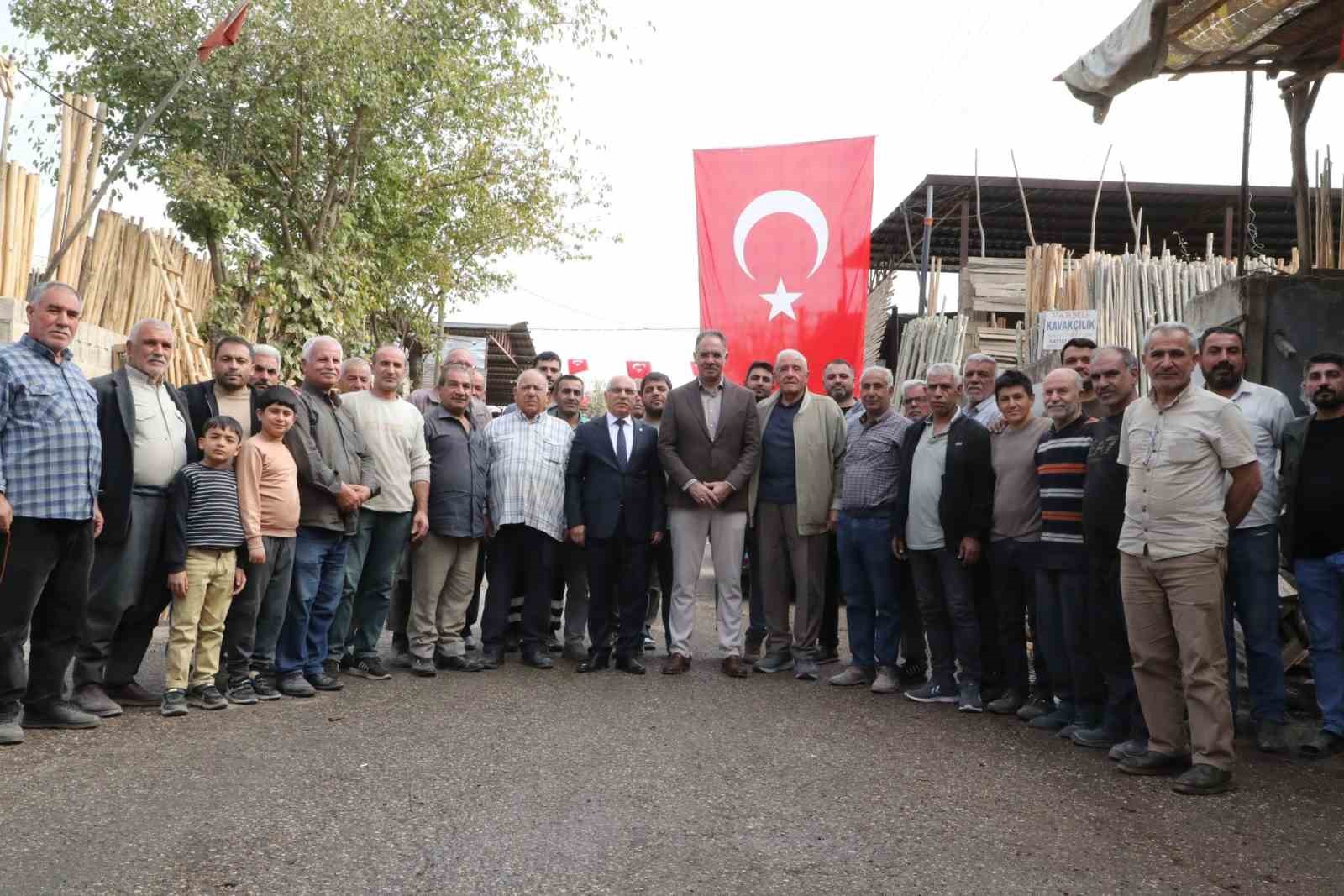 Eyyübiye’deki esnafa yeni yer tahsis edilecek
