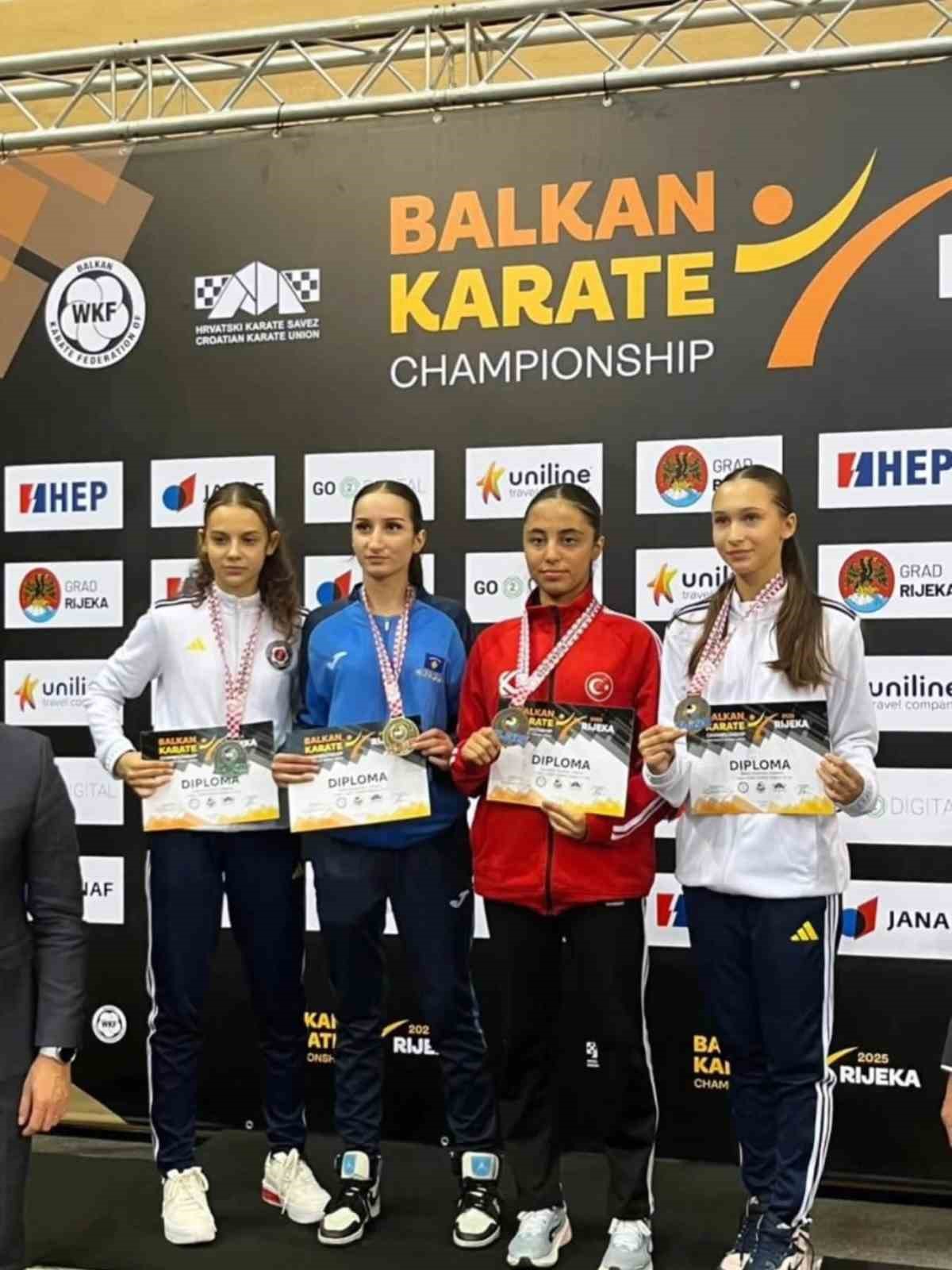 Bilecikli Sporcu Elif Azra Yıldırım Balkan üçüncüsü oldu
