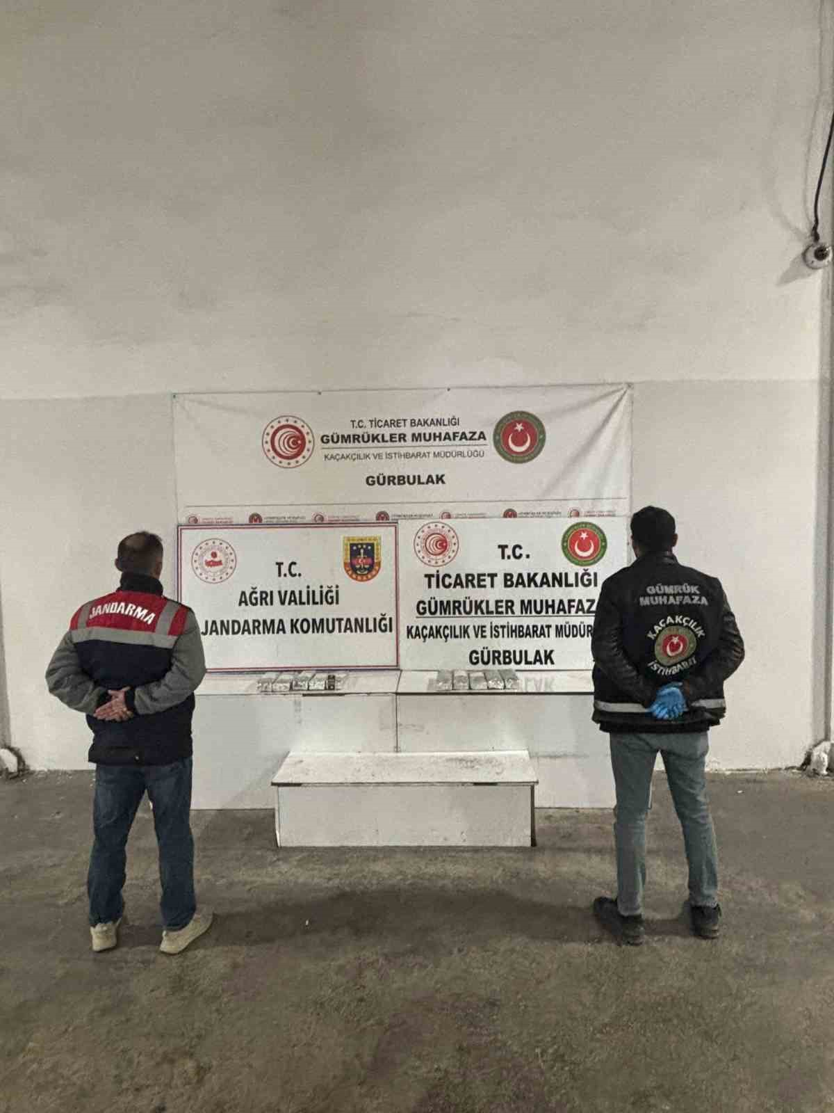 Ağrı’da jandarmadan uyuşturucu operasyonu