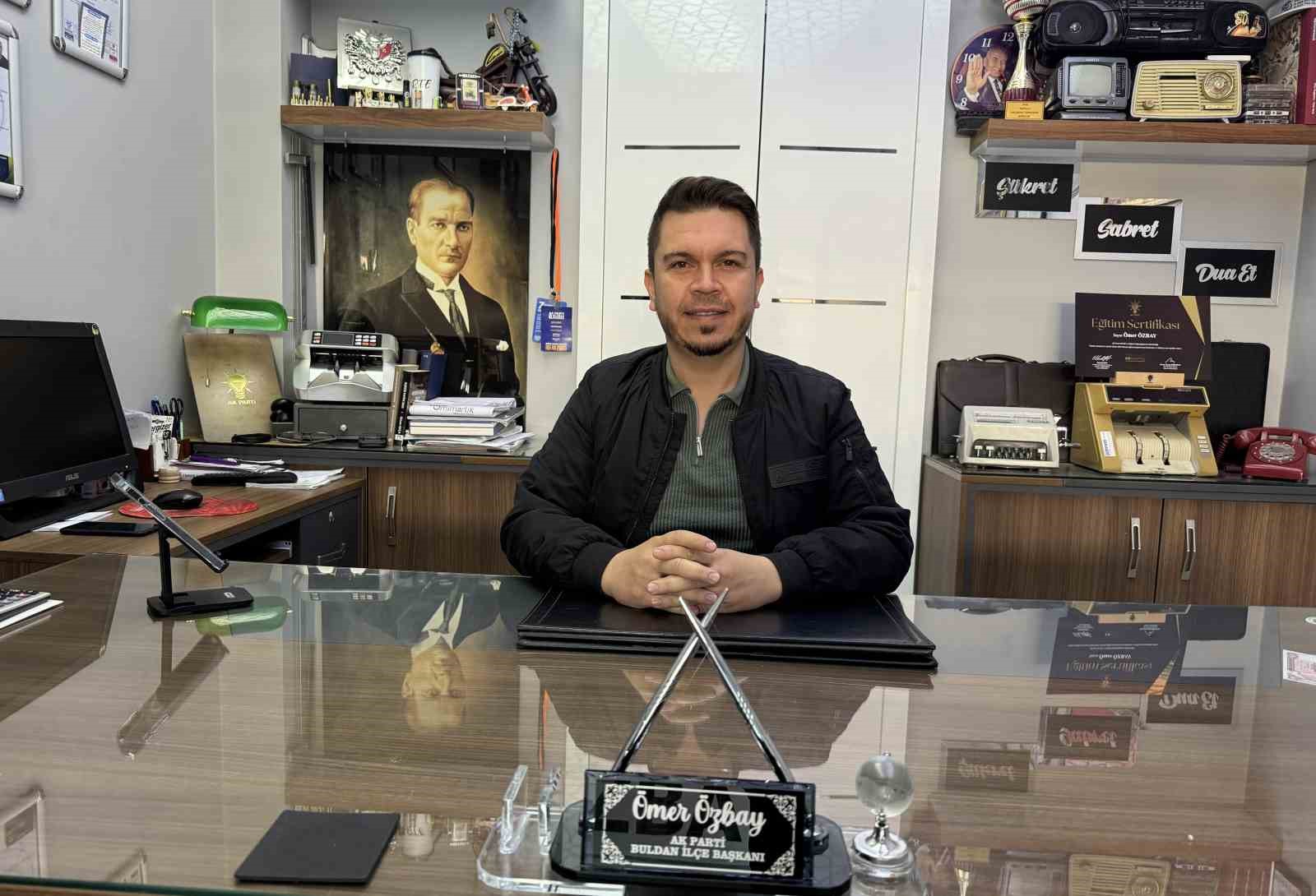 Başkan Özbay; "CHP’li Buldan ve Büyükşehir belediyeleri daha kendi aralarında anlaşamıyor"