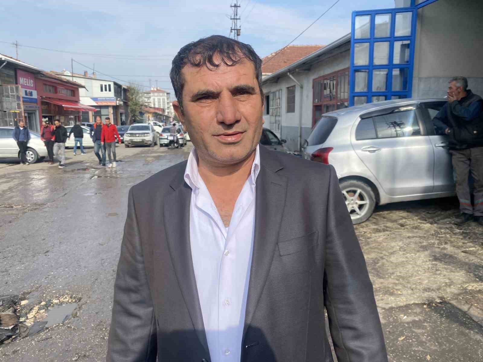 Esnaf derdini anlatırken gerçek kameralara yansıdı
