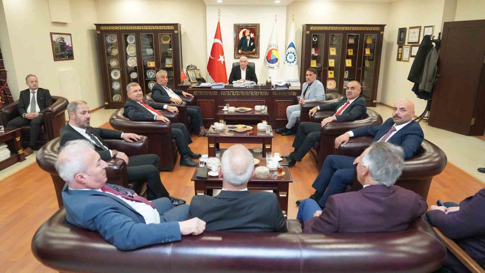 UMSİDER heyetinden ETSO’ya ziyaret
