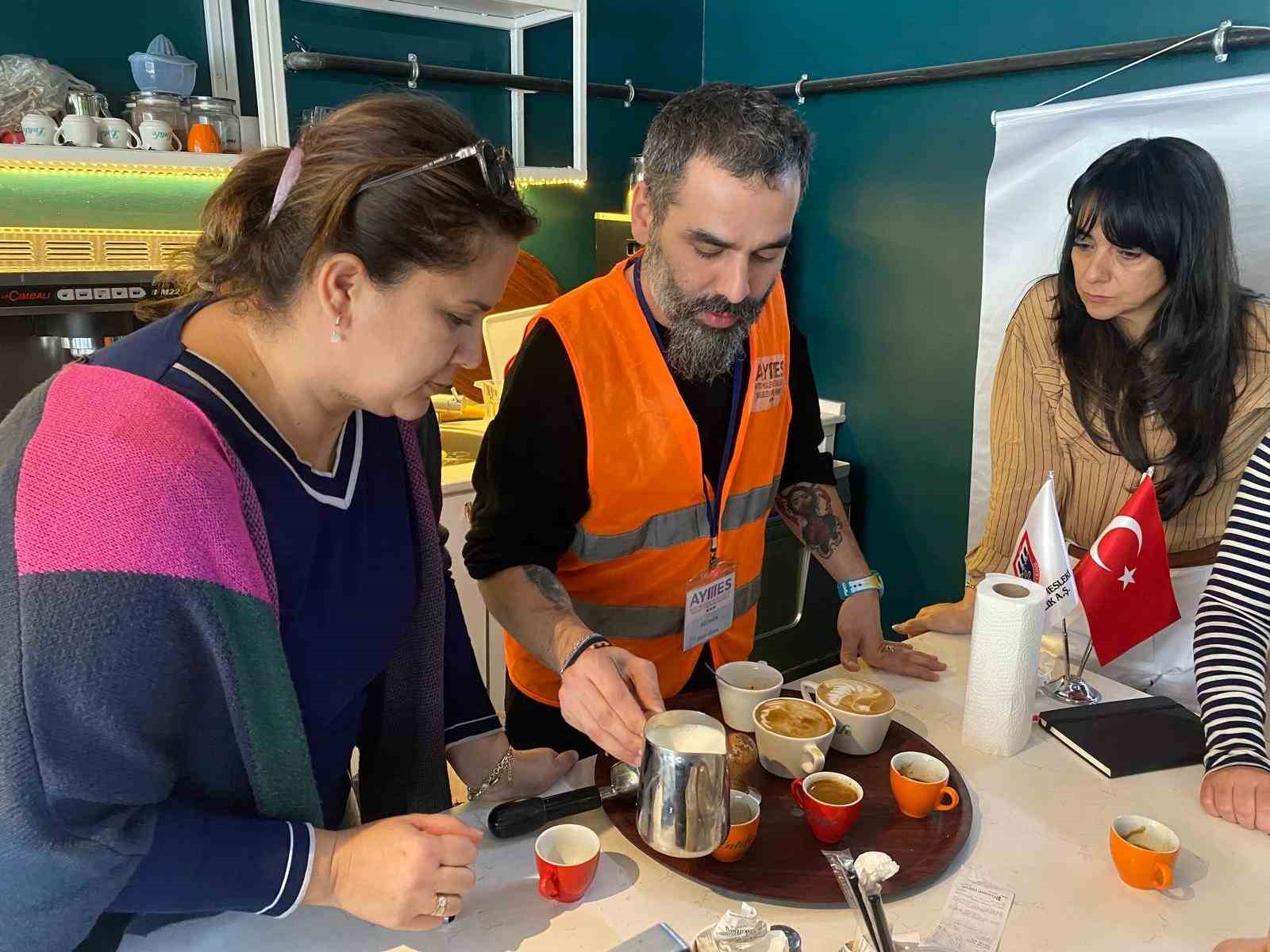 AYTO&rsquo;da barista eğitimi başarıyla tamamlandı
