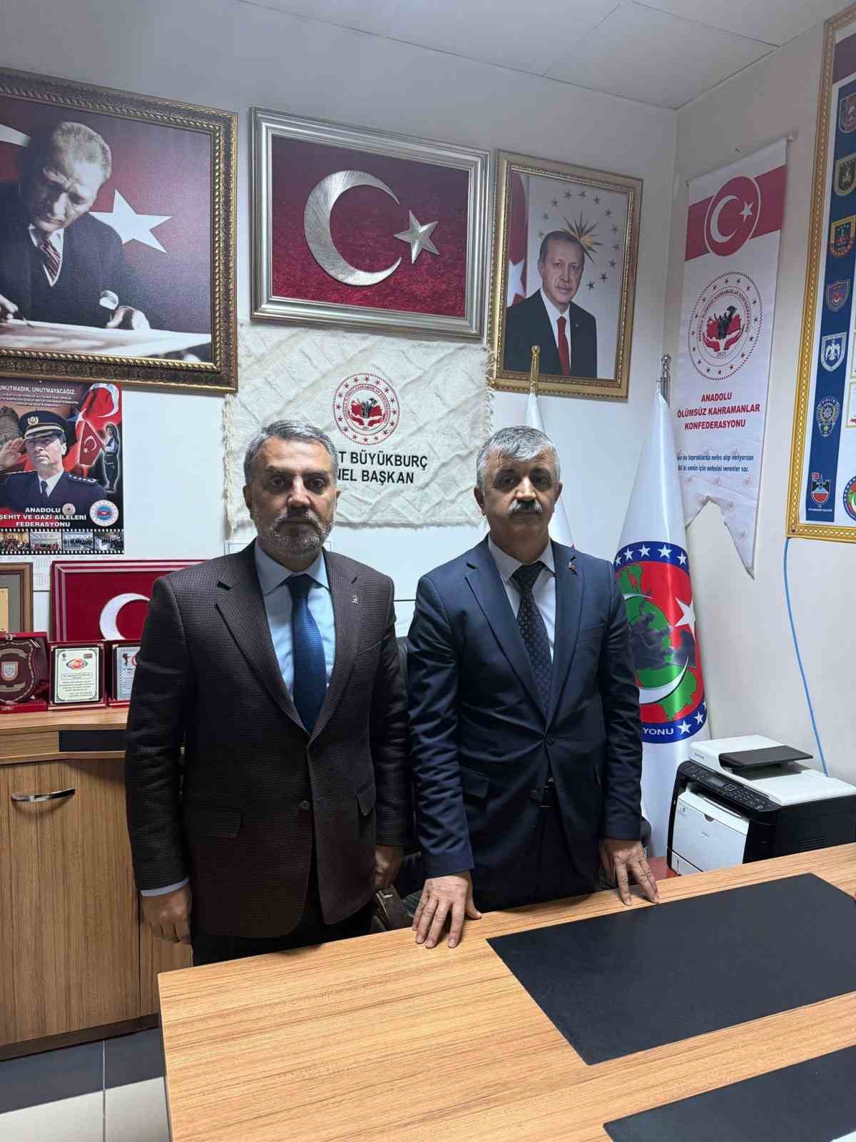 AK Parti İlçe Başkanı Avcıkarın, STK temsilcileriyle görüştü
