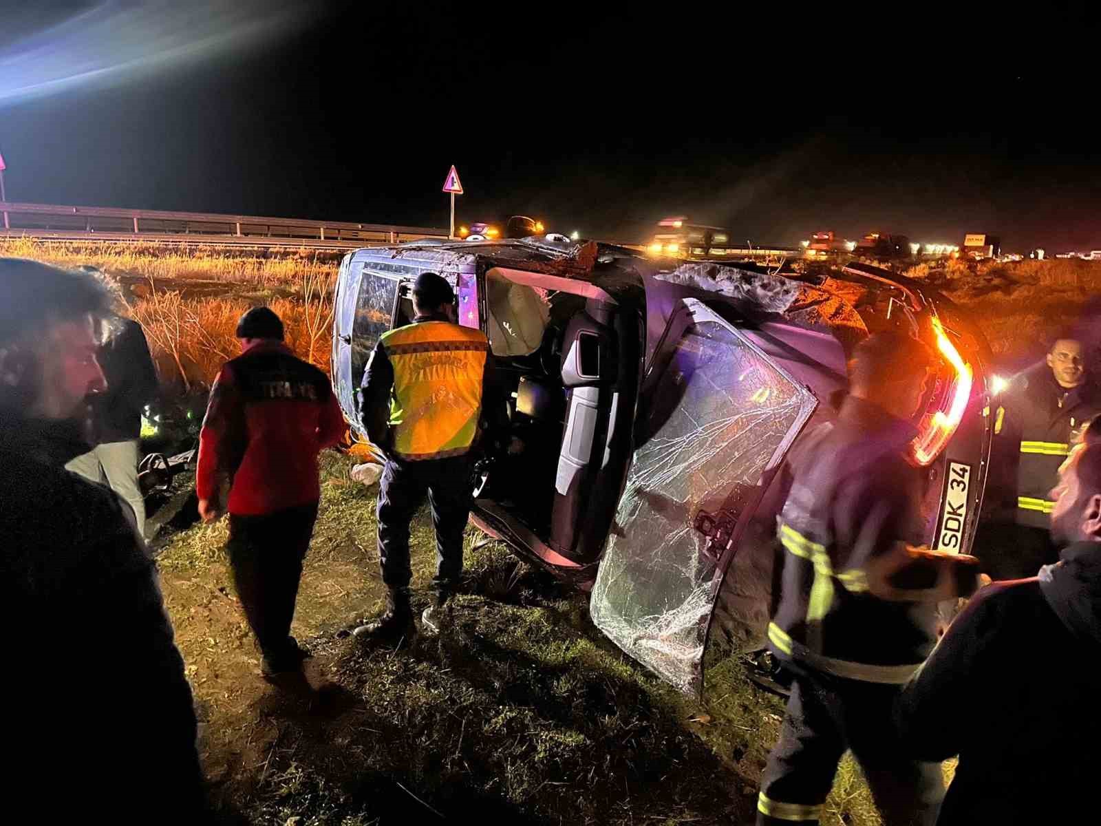 Mardin’de cip şarampole devrildi: 4 yaralı
