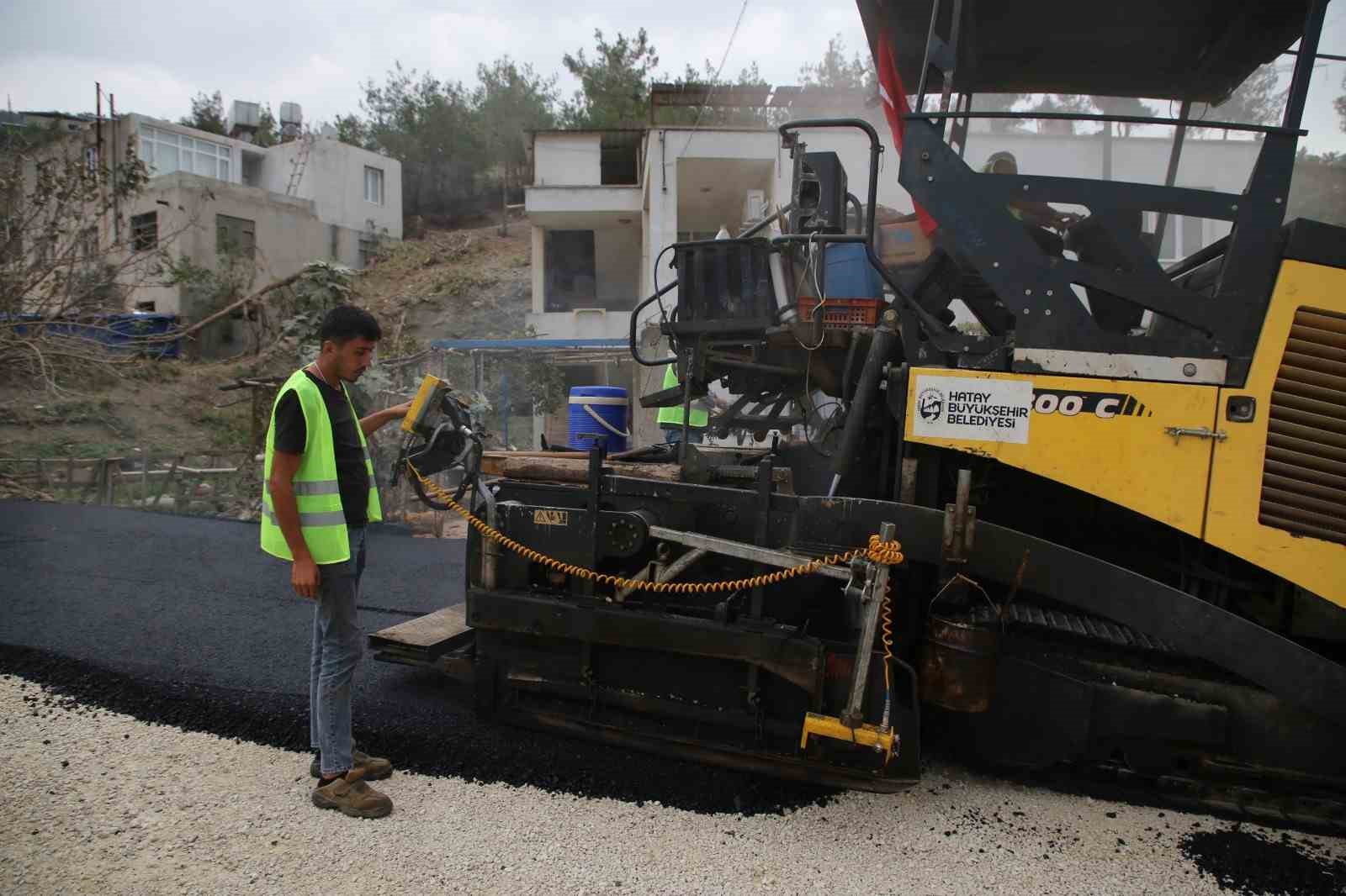 Cırtıman’ın yolu 15 yıl sonra yenilendi