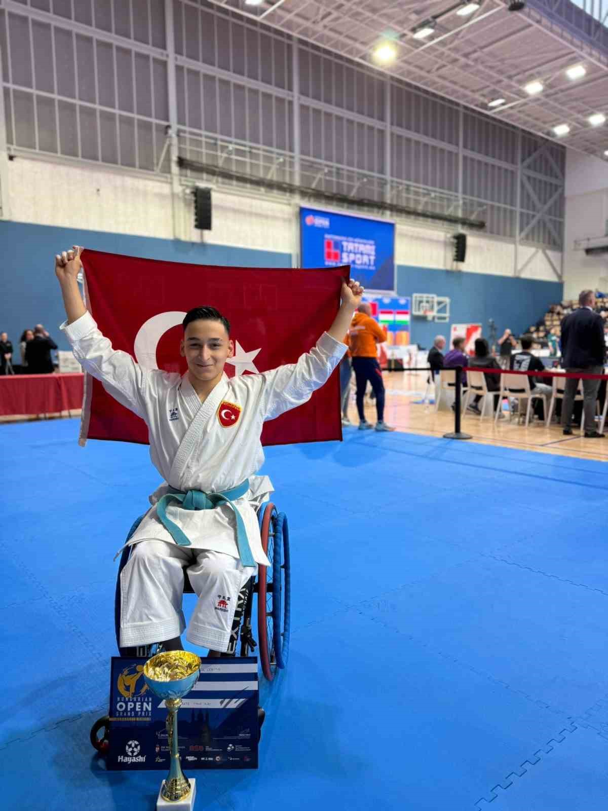 Ödemiş, Hungarian Open Grand Prix’de şampiyon oldu