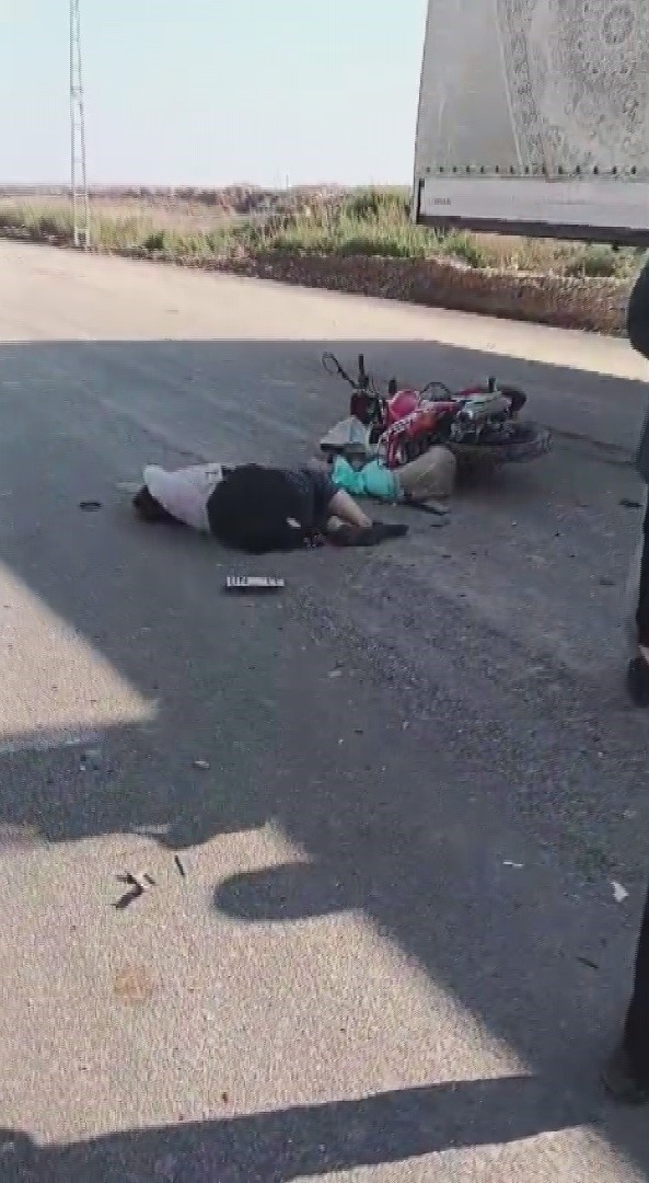 Hatay’da otomobille, motosiklet çarpıştı: 2 yaralı
