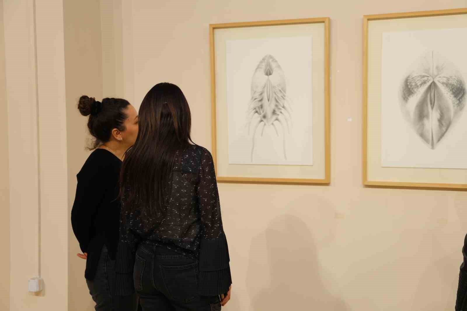 Düzce Üniversitesinde "İçinde Bir Şey" sergisi açıldı
