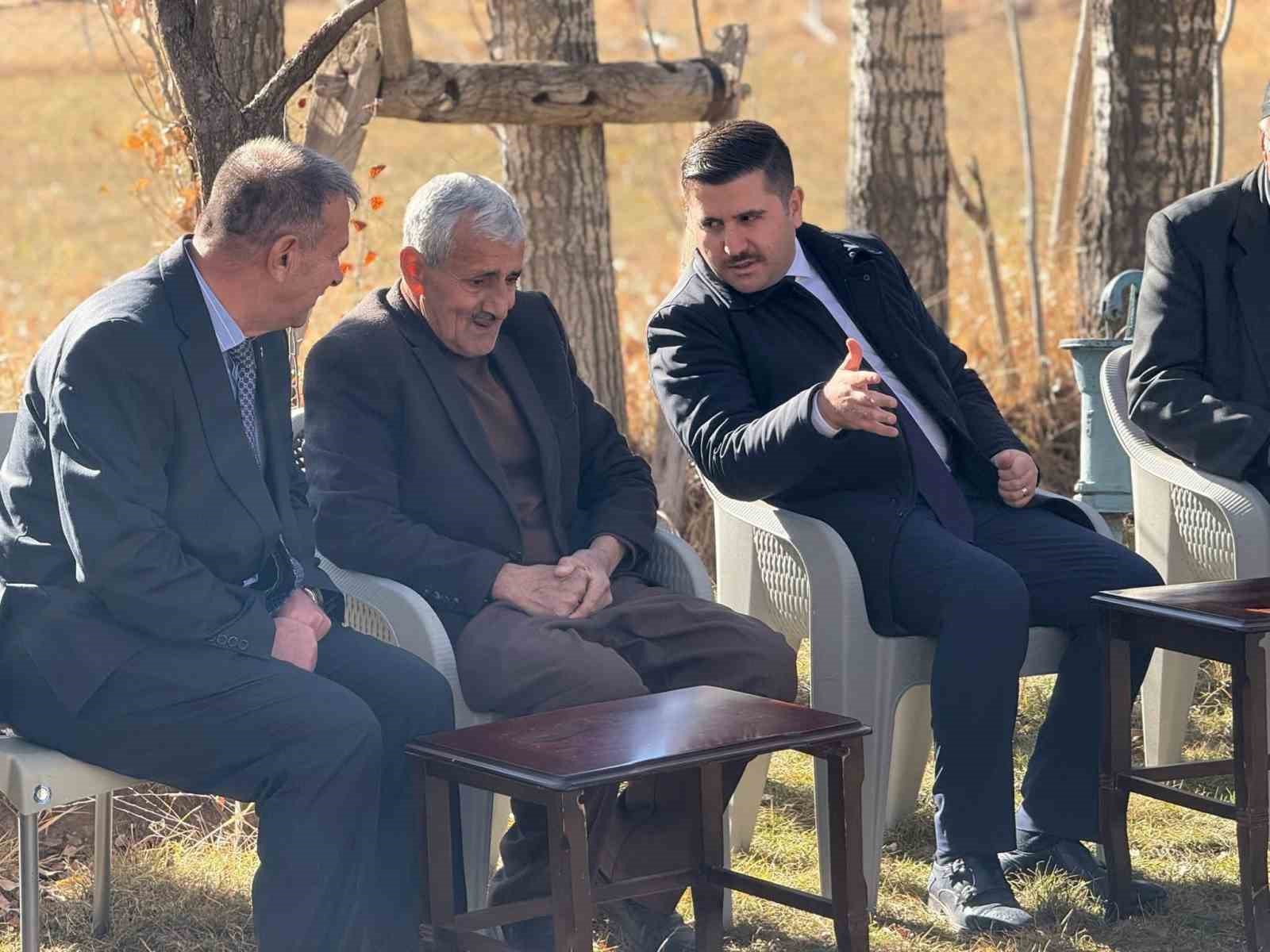 Parkinson hastasının üretim mücadelesine kaymakamdan destek
