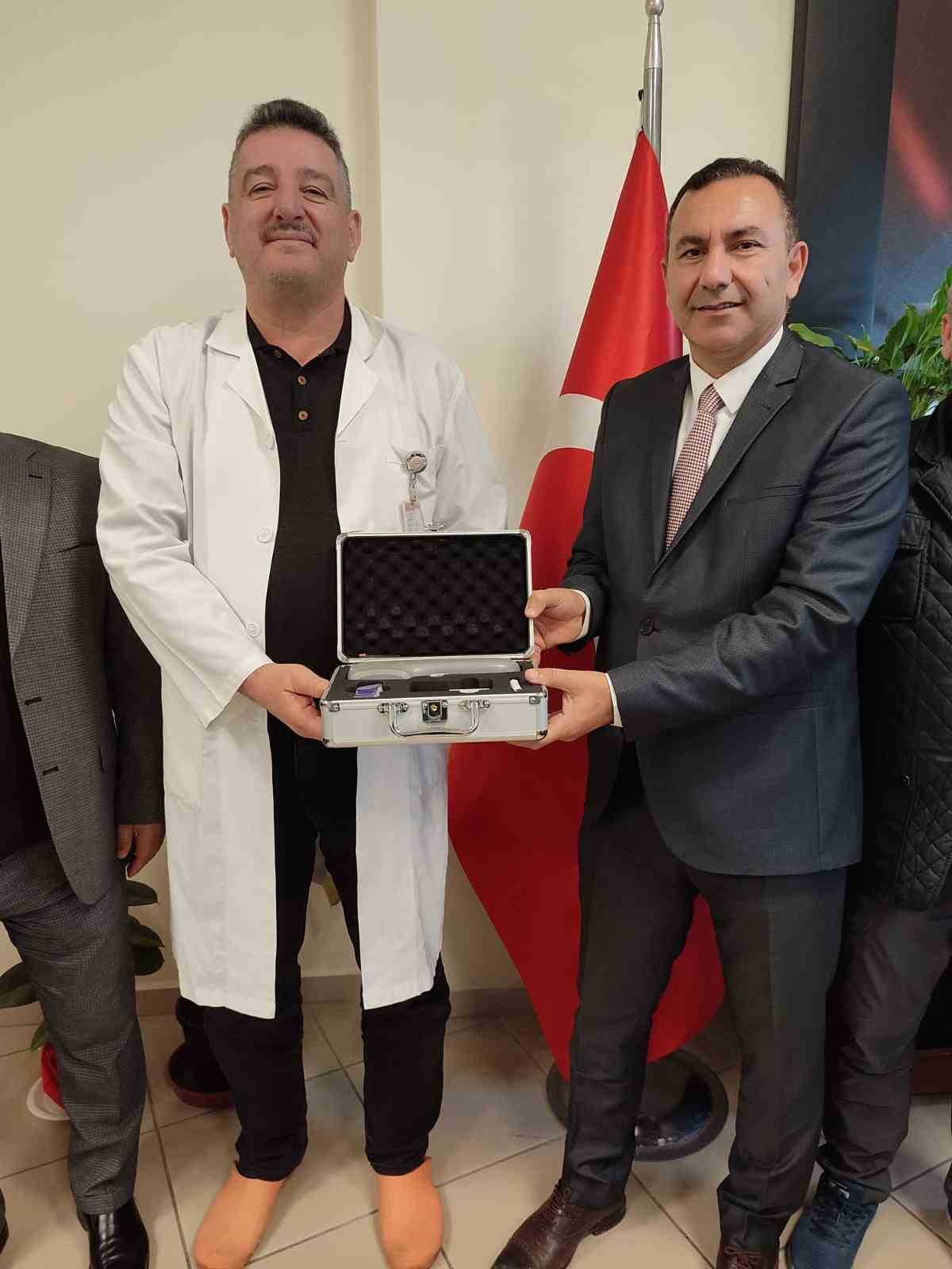 Karacabey Devlet Hastanesi’ne anlamlı bağış