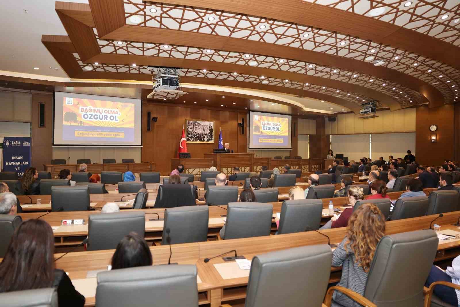 Bursa’da "Bağımlı olma, özgür ol" projesi farkındalık oluşturuyor