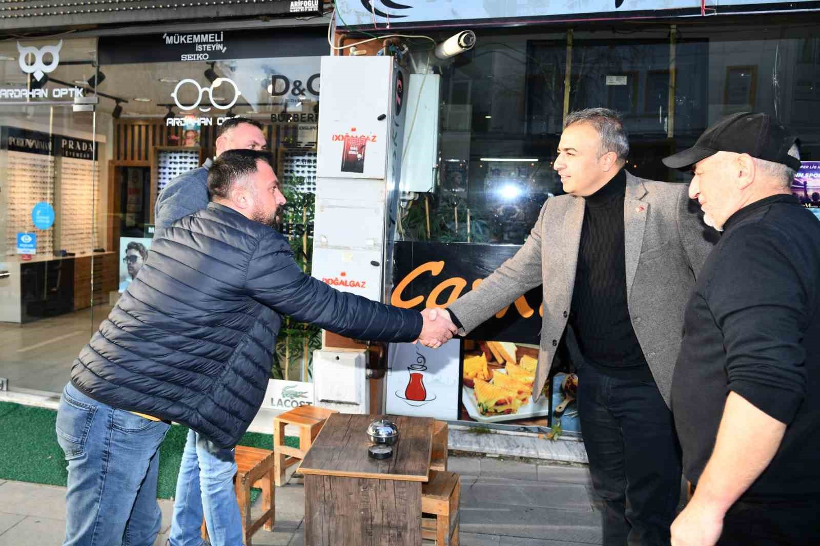 Vali Çiçek’ten esnaf ziyareti
