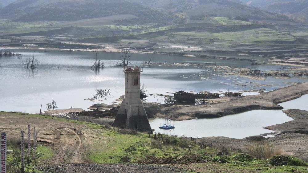 Tekirdağ’da korkutan görüntü: Naip Barajı’nda 20 günlük su kaldı
