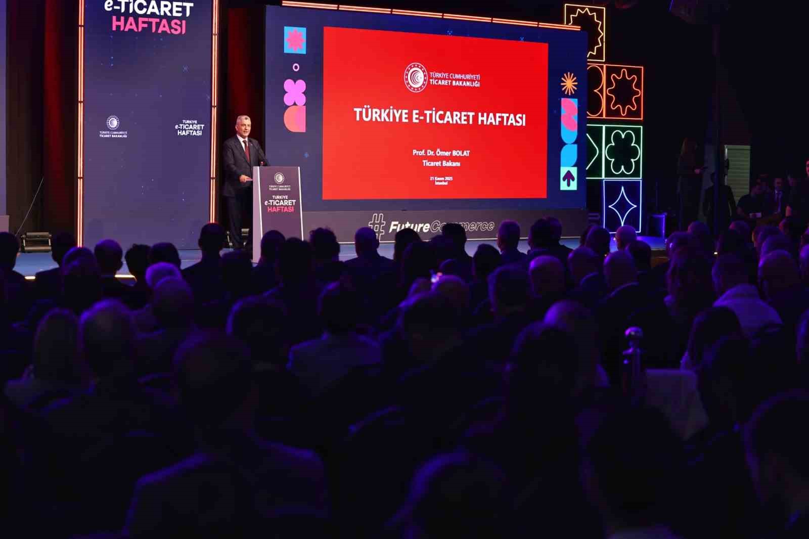 Bakan Bolat: ‘‘E-ticaretin genel ticaretteki payı 5’te 1’’