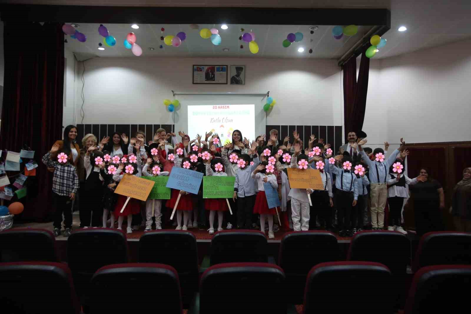 Hatay’da çocukların eğlendiği etkinlikte yüzler güldü
