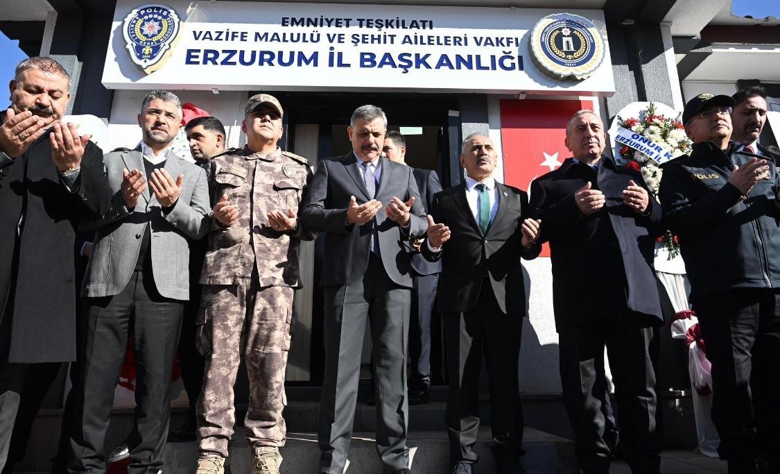 Erzurum’da şehit aileleri ve gazilere yeni hizmet binası
