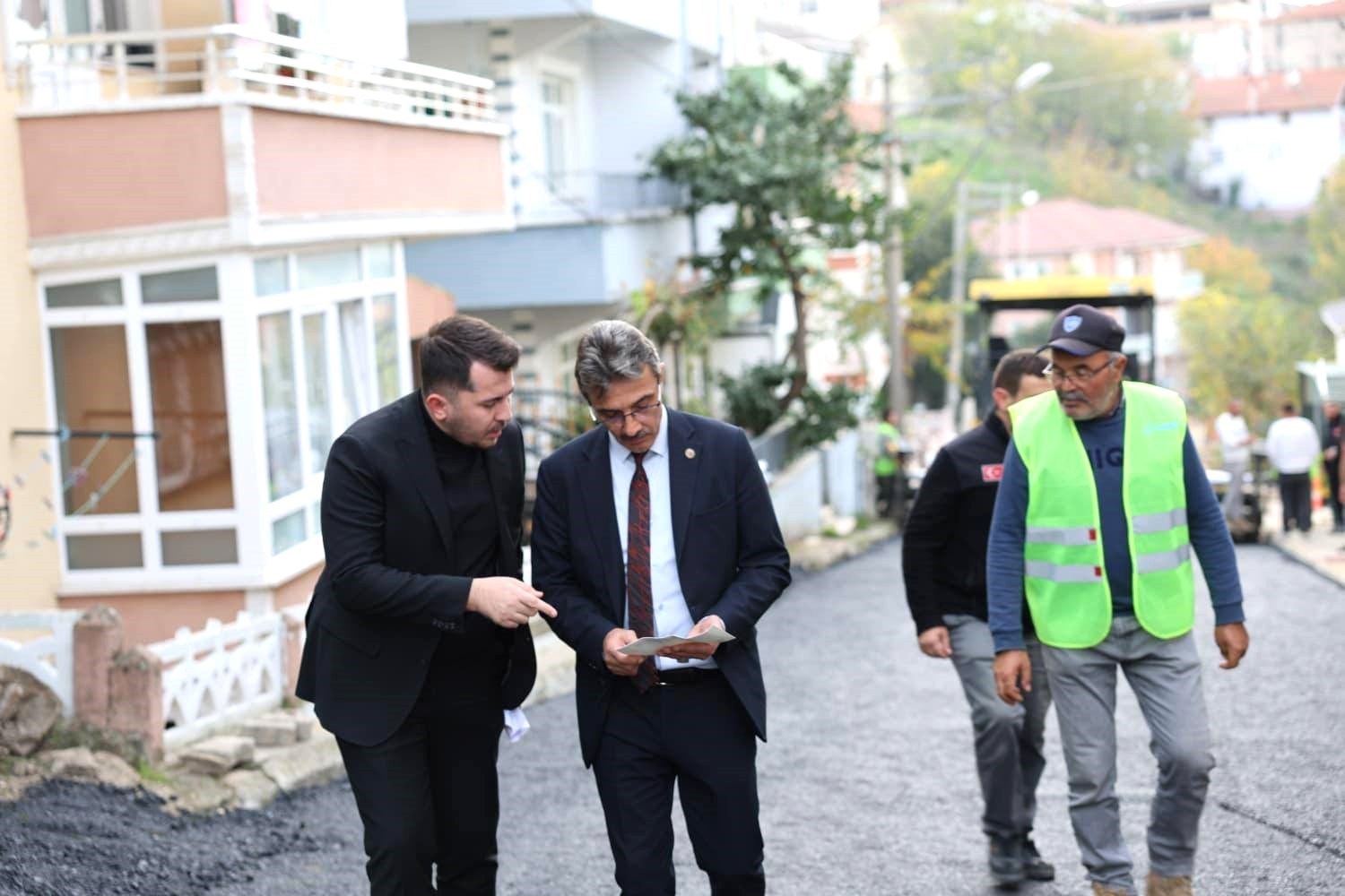 Erenler’in sokakları yenileniyor
